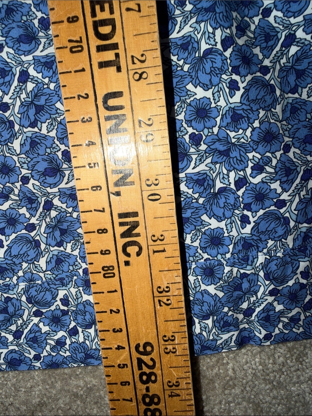 LOFT Floral Poplin Bow Mini Pocket Dress size small - Picture 8 of 9
